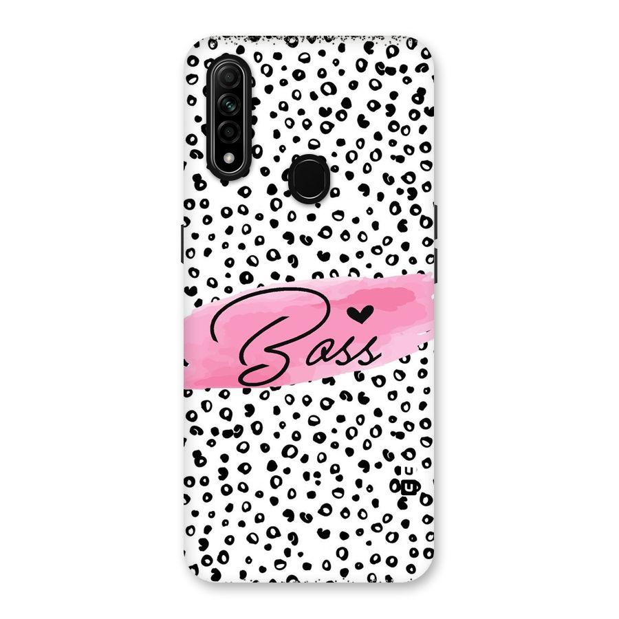 Polka Boss Back Case for Oppo A31