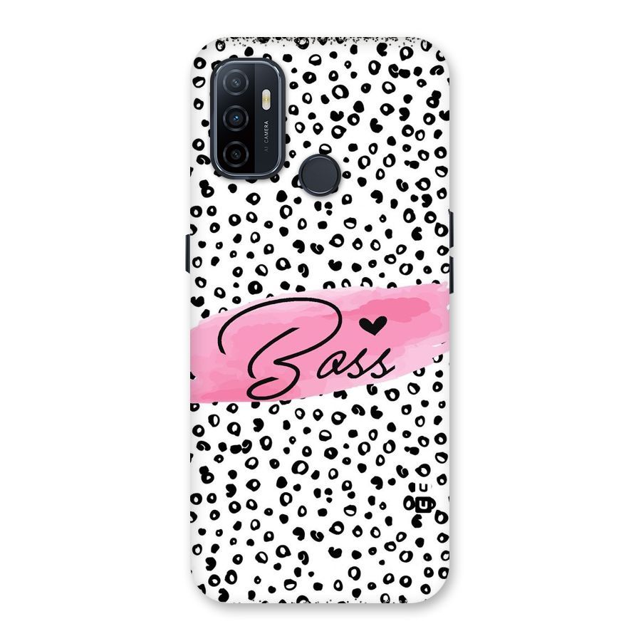 Polka Boss Back Case for Oppo A32