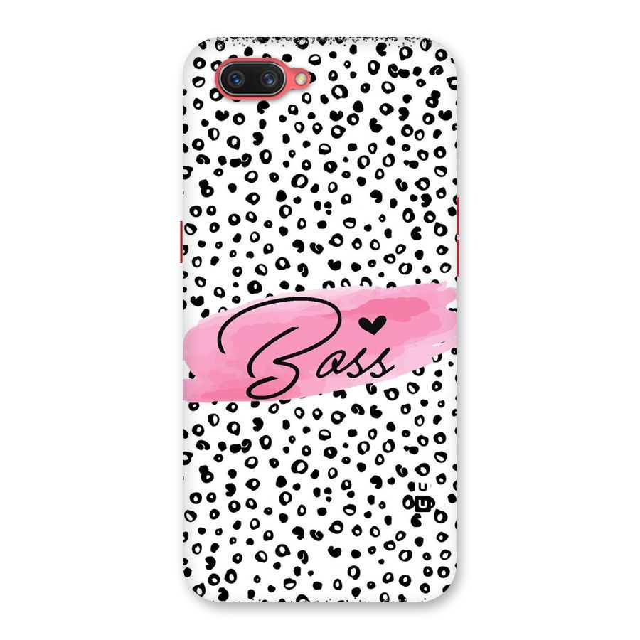 Polka Boss Back Case for Oppo A3s
