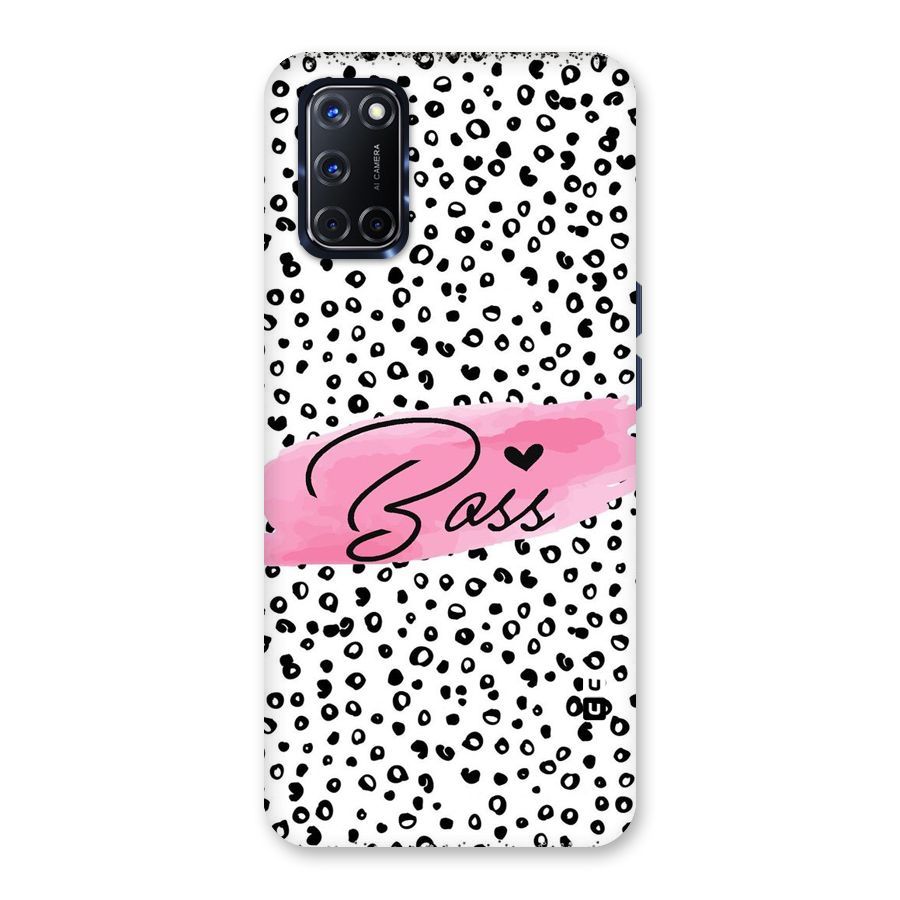 Polka Boss Back Case for Oppo A52