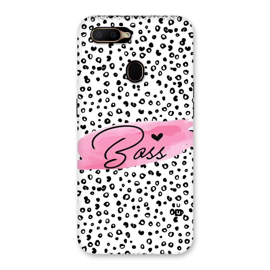 Polka Boss Back Case for Oppo A5s