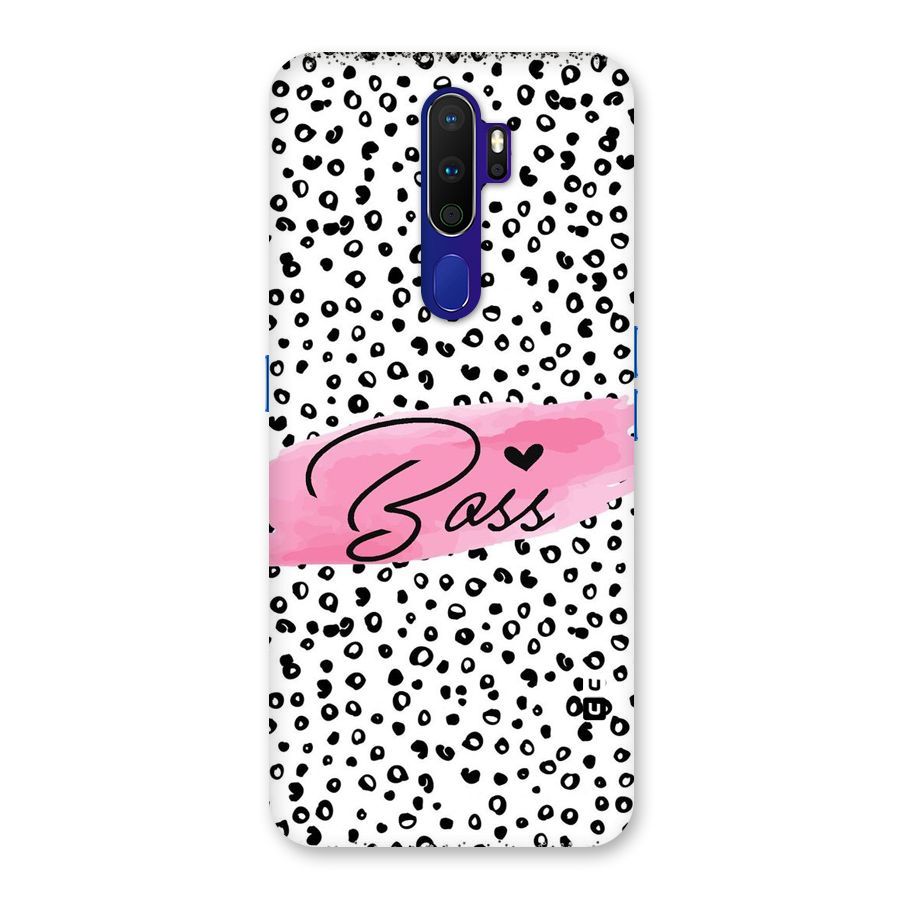 Polka Boss Back Case for Oppo A9 (2020)