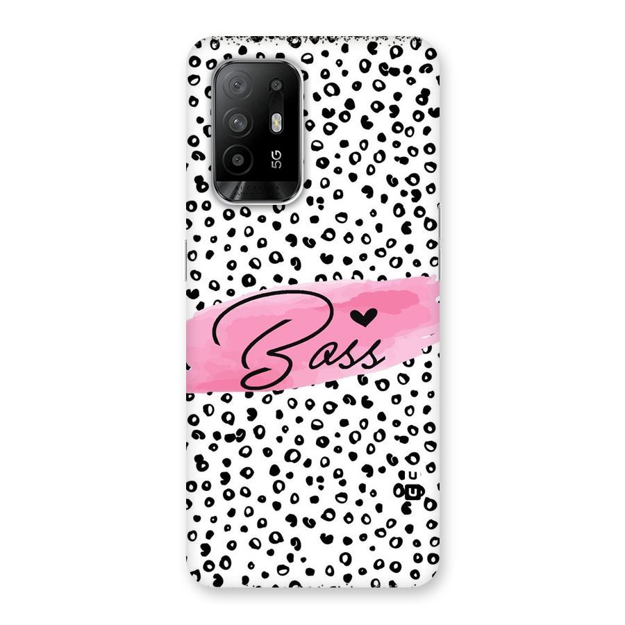 Polka Boss Back Case for Oppo F19 Pro Plus 5G