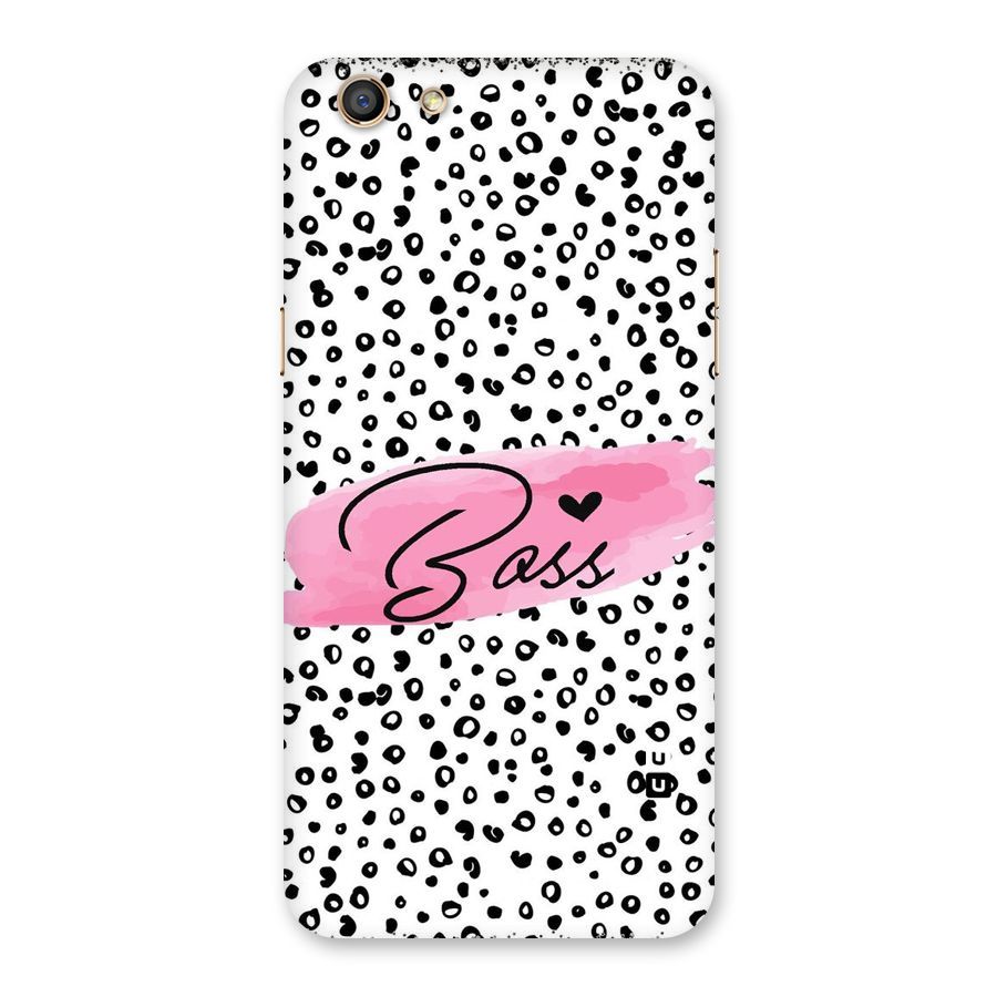 Polka Boss Back Case for Oppo F3