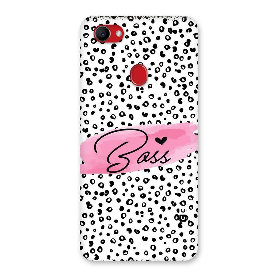 Polka Boss Back Case for Oppo F7