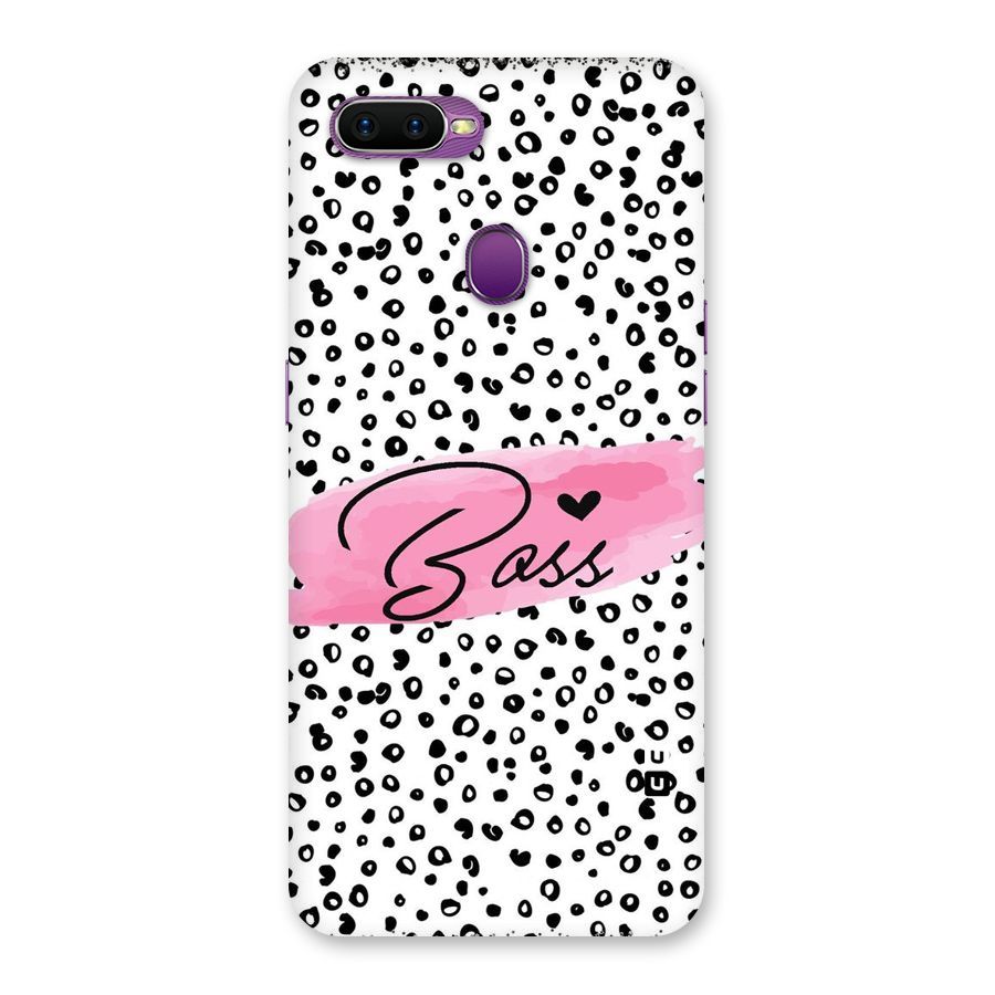 Polka Boss Back Case for Oppo F9
