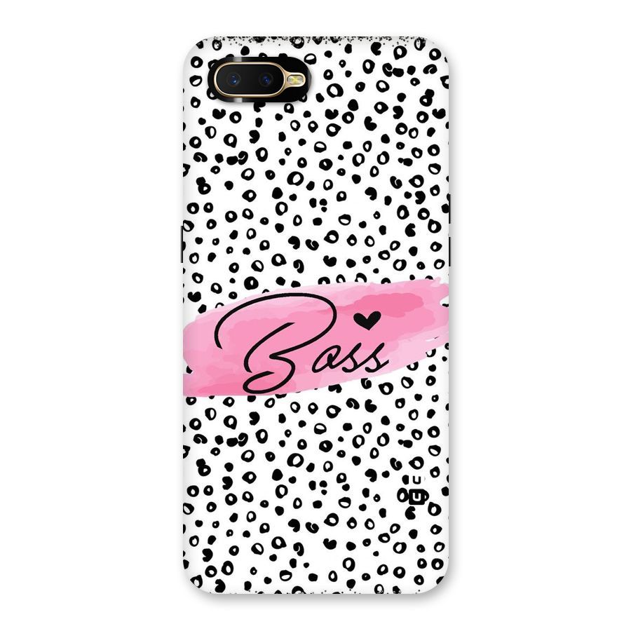 Polka Boss Back Case for Oppo K1