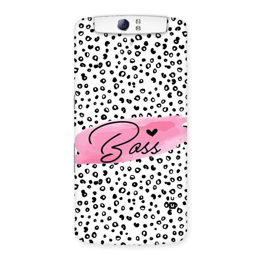 Polka Boss Back Case for Oppo N1