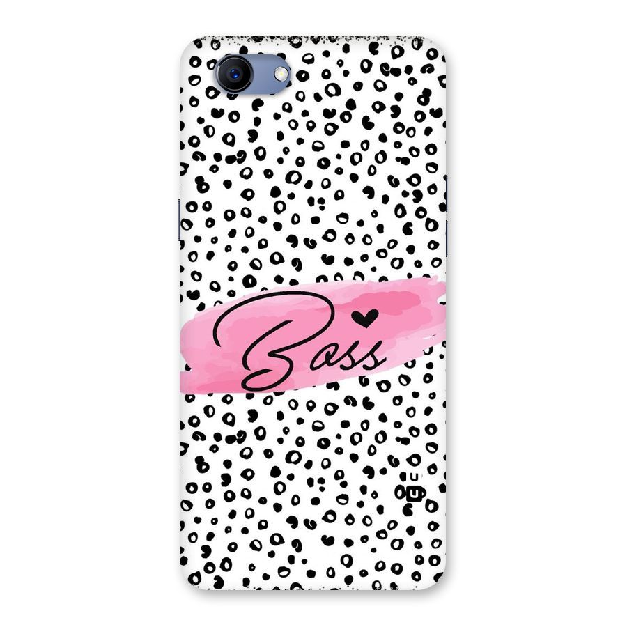 Polka Boss Back Case for Oppo Realme 1