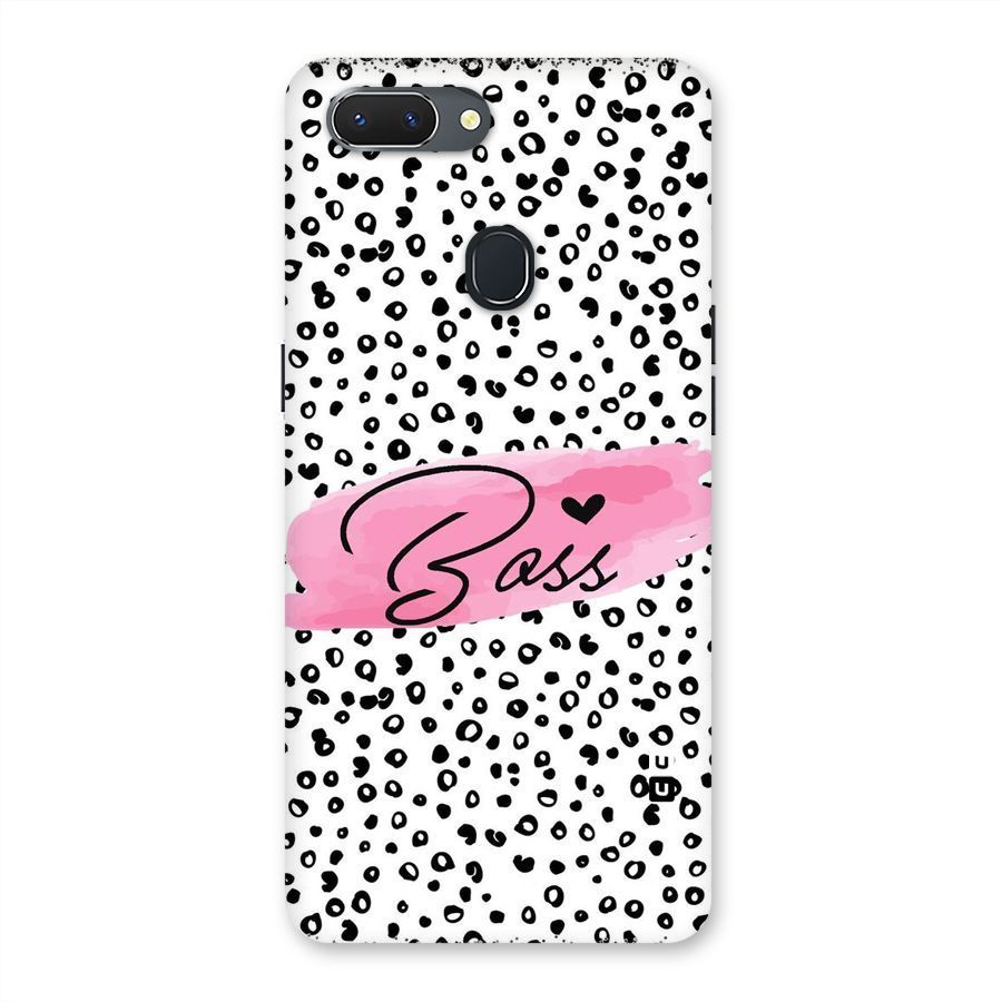 Polka Boss Back Case for Oppo Realme 2