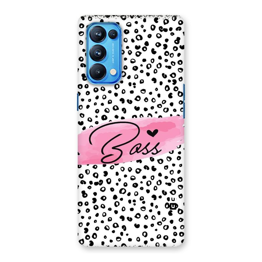 Polka Boss Back Case for Oppo Reno5 Pro 5G