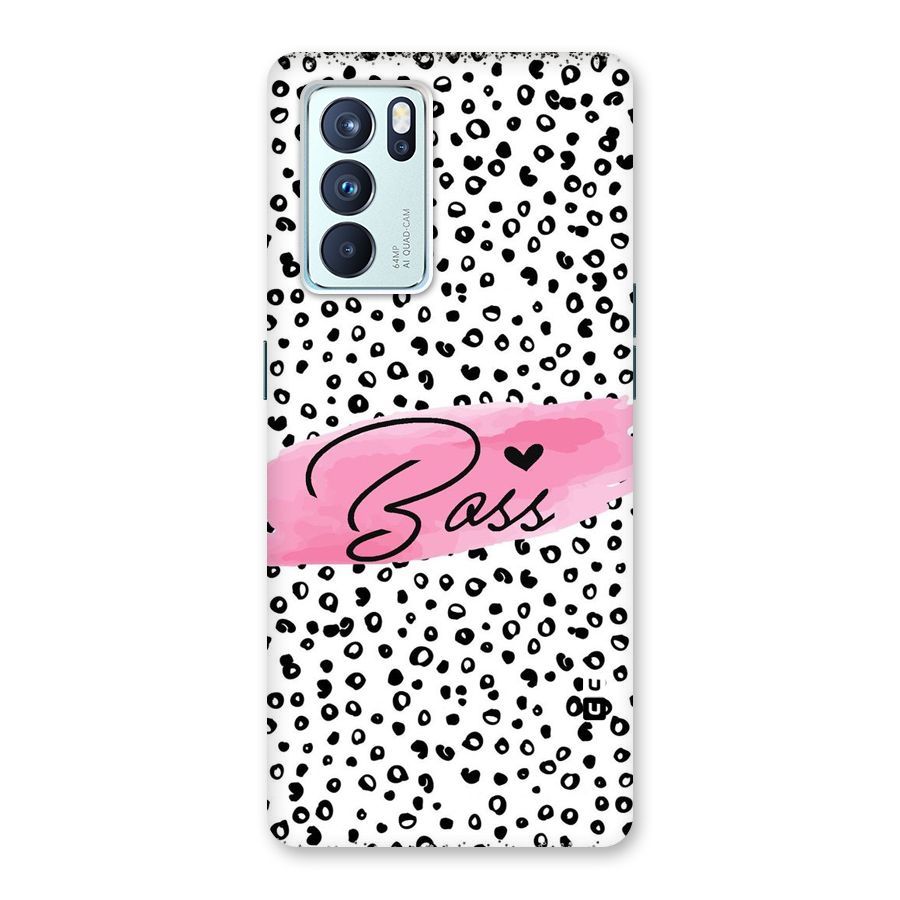 Polka Boss Back Case for Oppo Reno6 Pro 5G