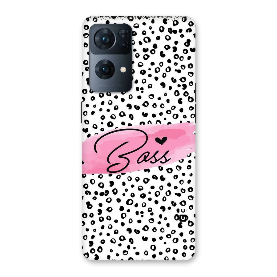 Polka Boss Back Case for Oppo Reno7 Pro 5G