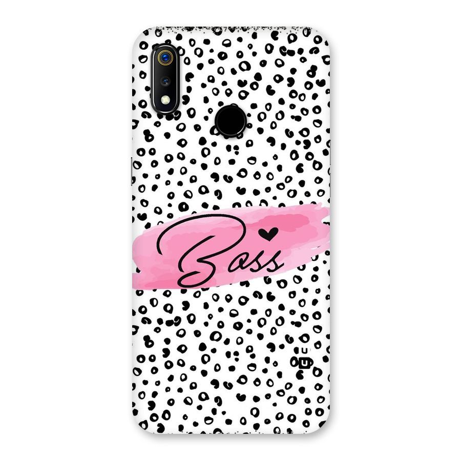 Polka Boss Back Case for Realme 3