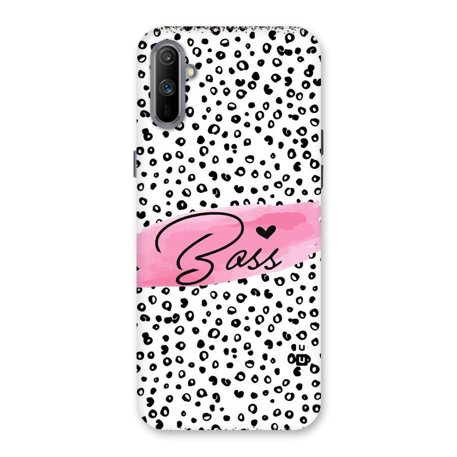 Polka Boss Back Case for Realme C3