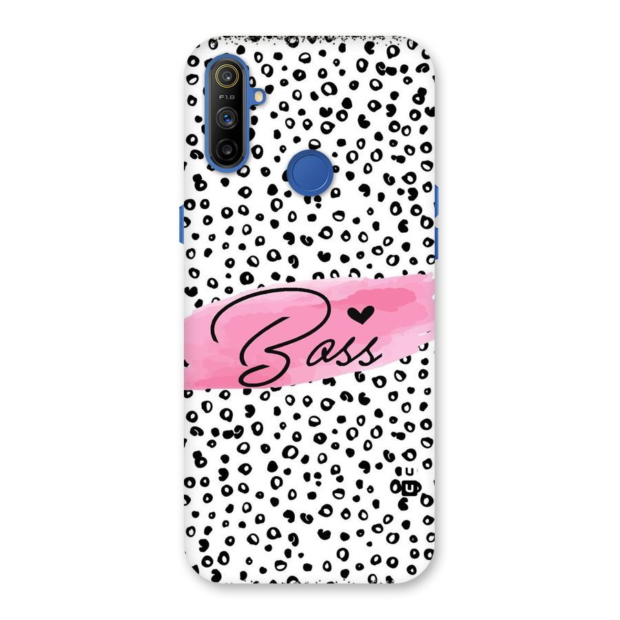 Polka Boss Back Case for Realme Narzo 10A