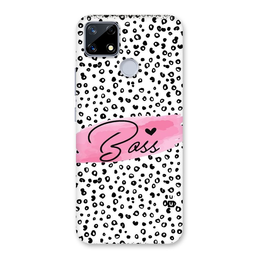 Polka Boss Back Case for Realme Narzo 20