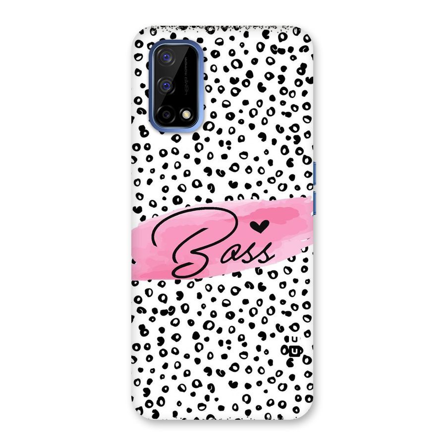 Polka Boss Back Case for Realme Narzo 30 Pro