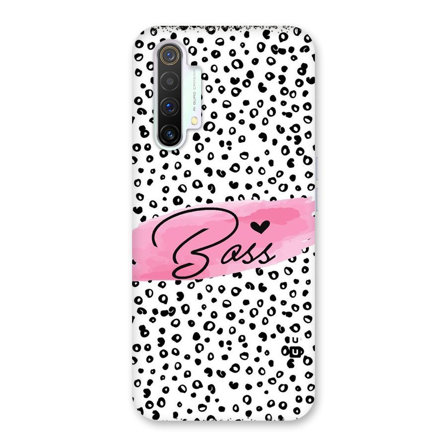 Polka Boss Back Case for Realme X3