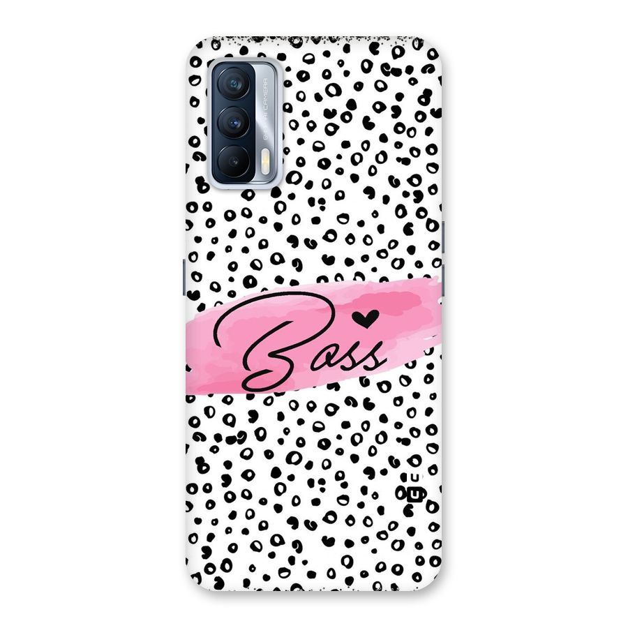 Polka Boss Back Case for Realme X7