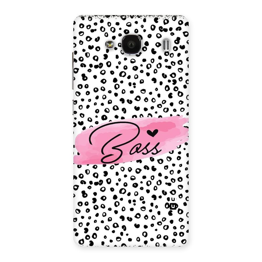 Polka Boss Back Case for Redmi 2 Prime