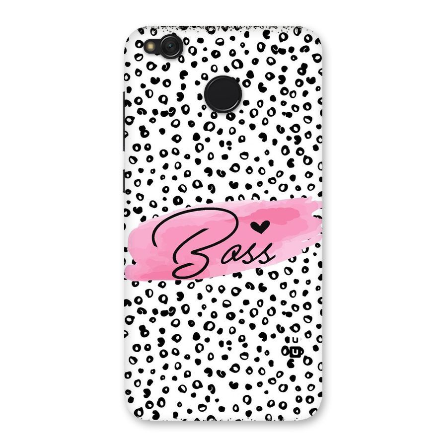 Polka Boss Back Case for Redmi 4