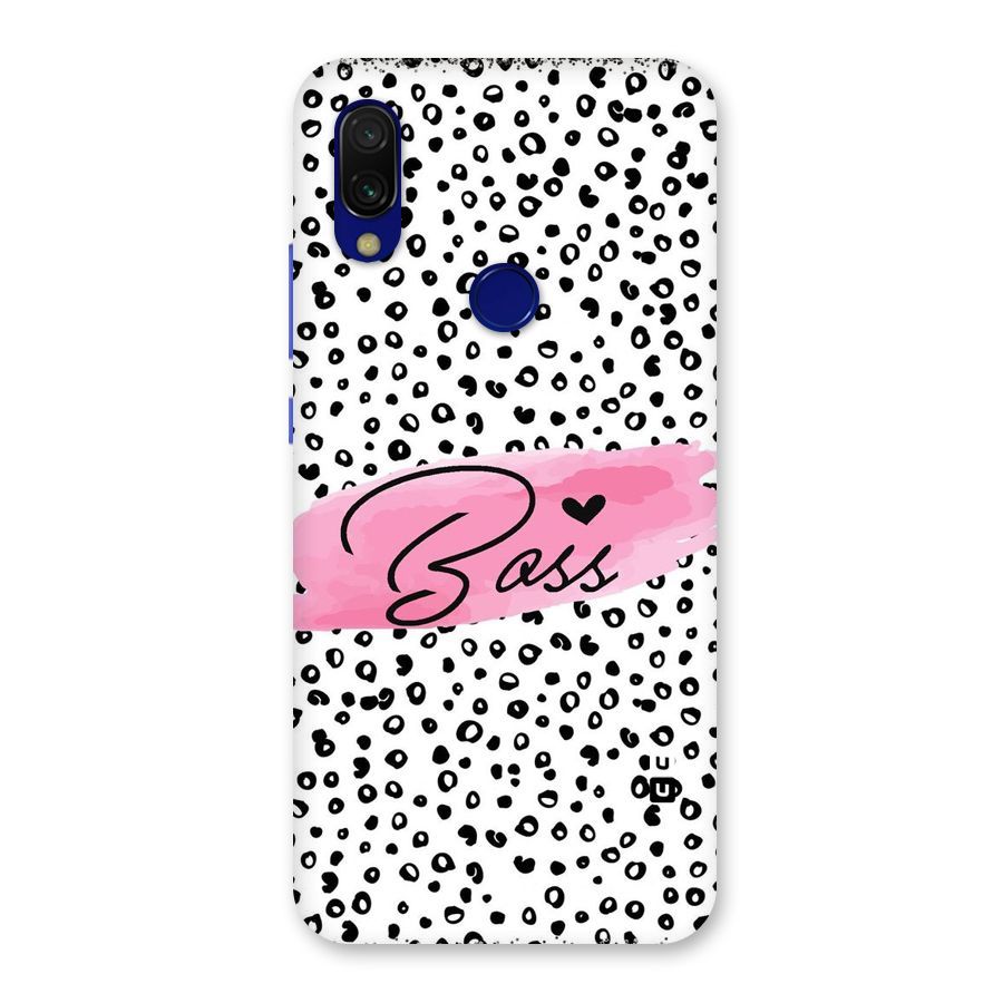 Polka Boss Back Case for Redmi 7