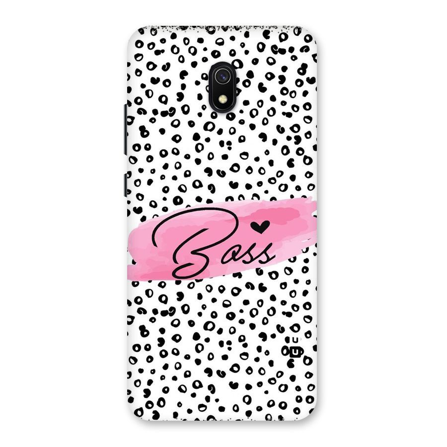 Polka Boss Back Case for Redmi 8A