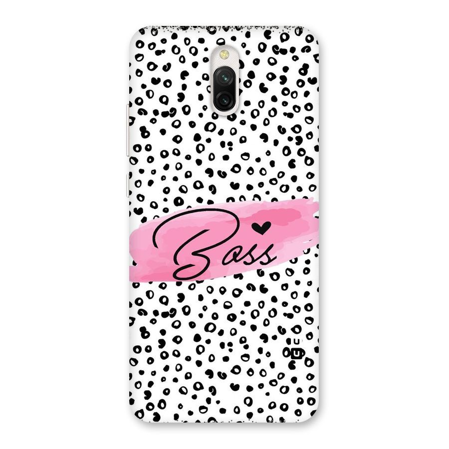 Polka Boss Back Case for Redmi 8A Dual