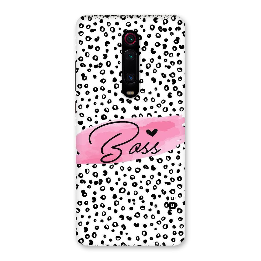 Polka Boss Back Case for Redmi K20