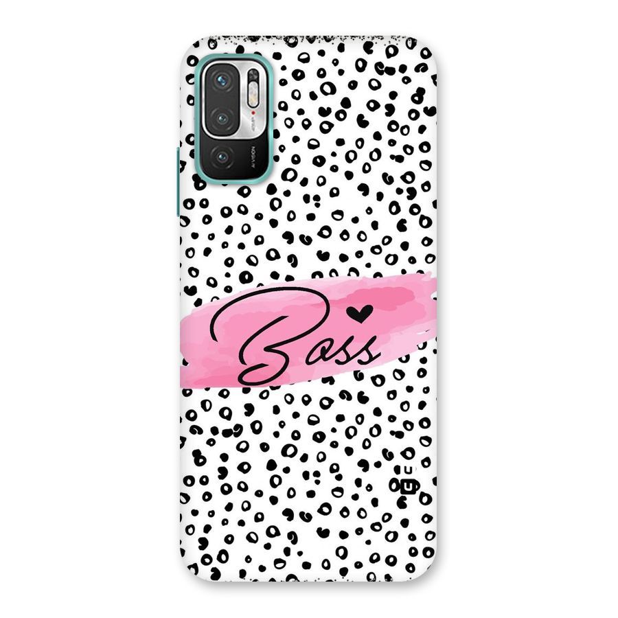 Polka Boss Back Case for Redmi Note 10T 5G