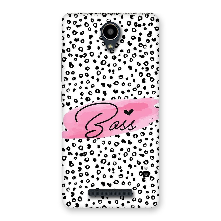 Polka Boss Back Case for Redmi Note 2