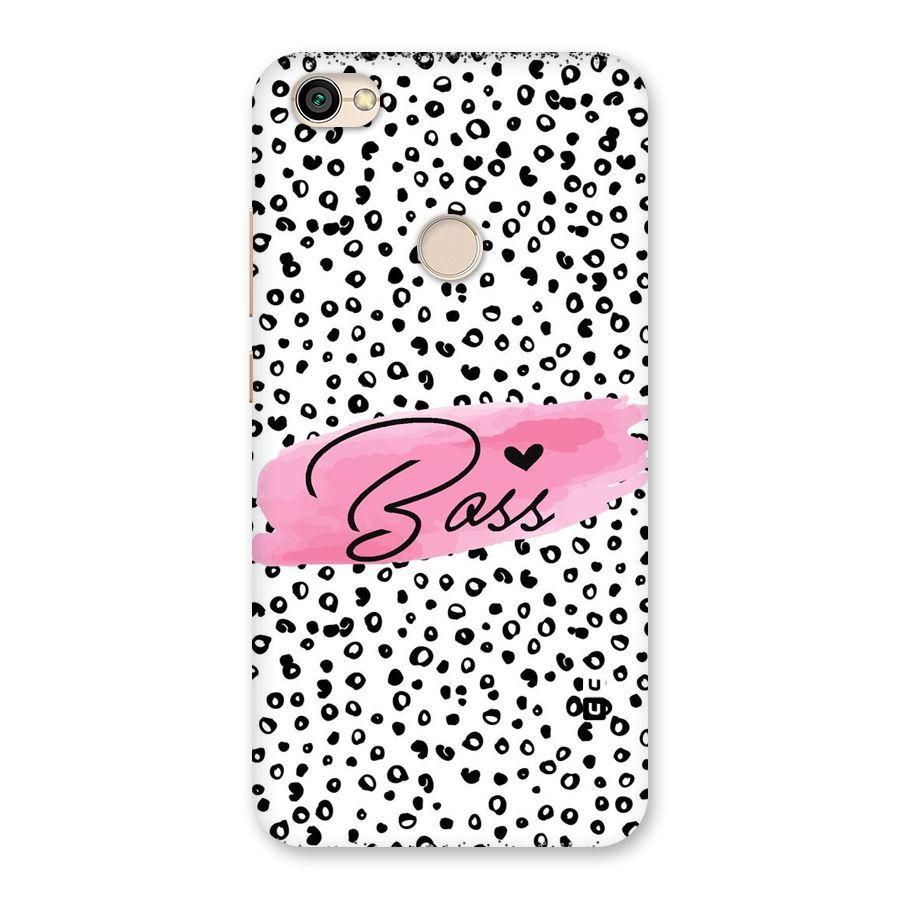 Polka Boss Back Case for Redmi Y1 2017