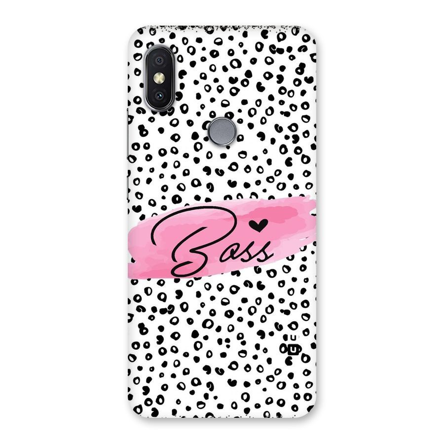 Polka Boss Back Case for Redmi Y2
