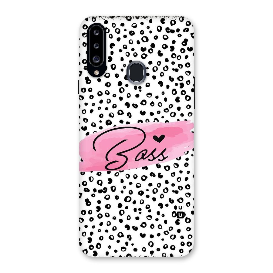 Polka Boss Back Case for Samsung Galaxy A20s