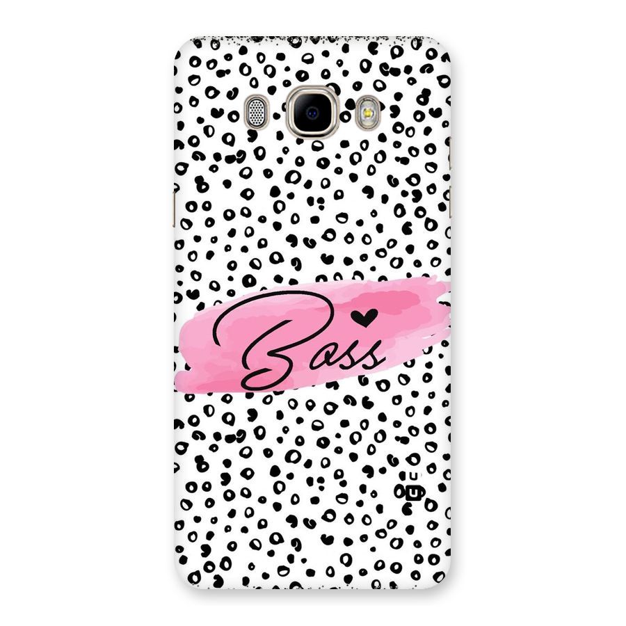 Polka Boss Back Case for Samsung Galaxy J7 2016