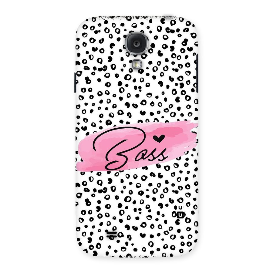 Polka Boss Back Case for Samsung Galaxy S4