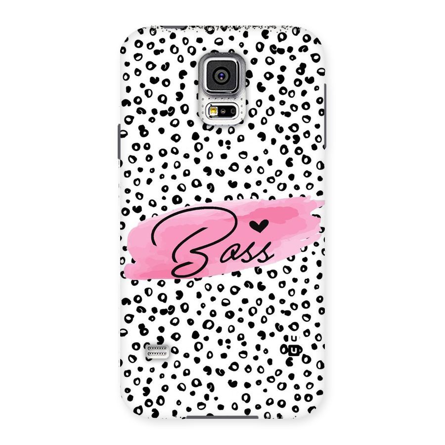Polka Boss Back Case for Samsung Galaxy S5