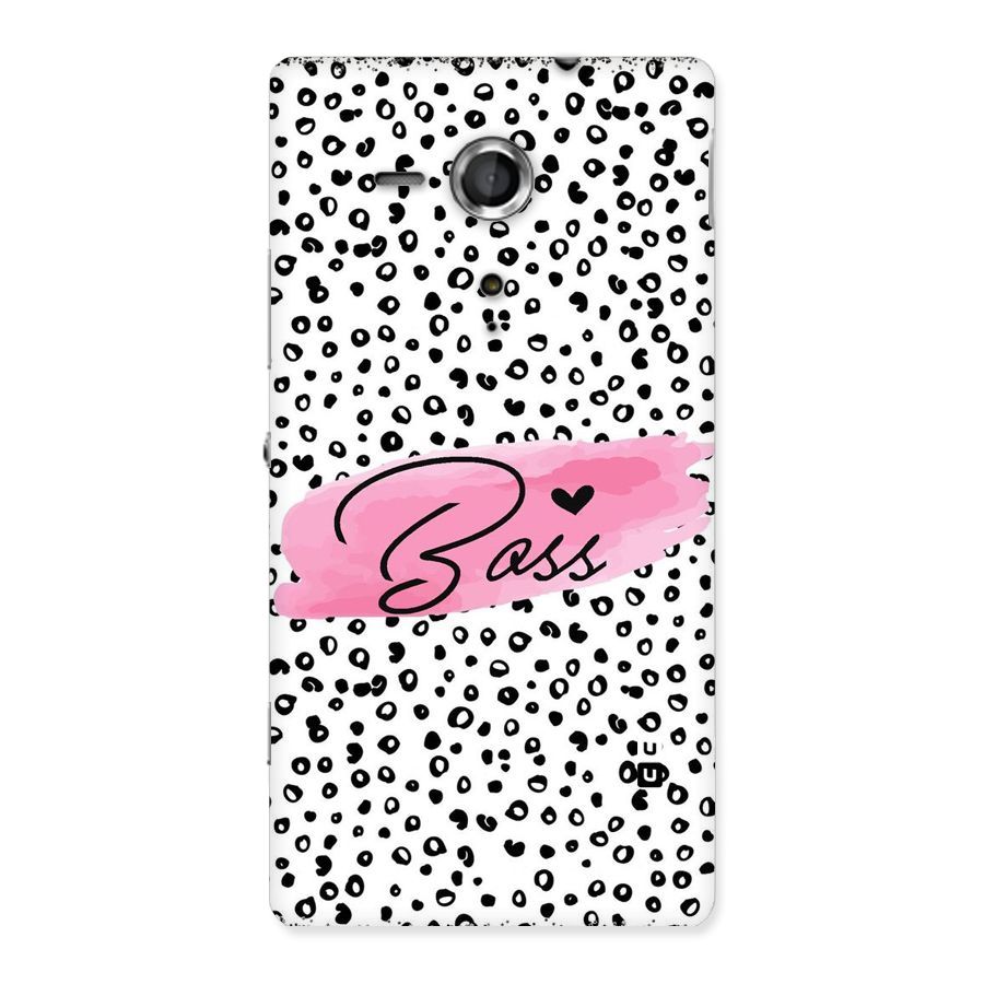 Polka Boss Back Case for Sony Xperia SP