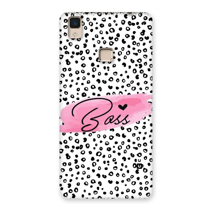 Polka Boss Back Case for V3 Max