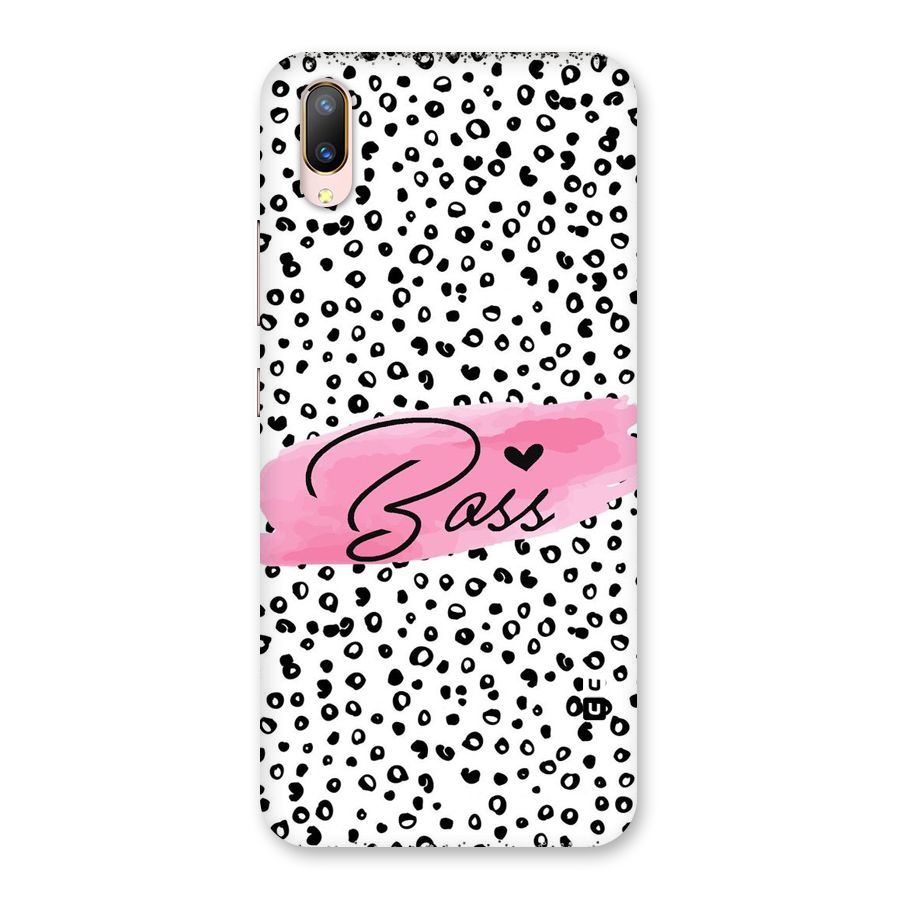 Polka Boss Back Case for Vivo V11 Pro