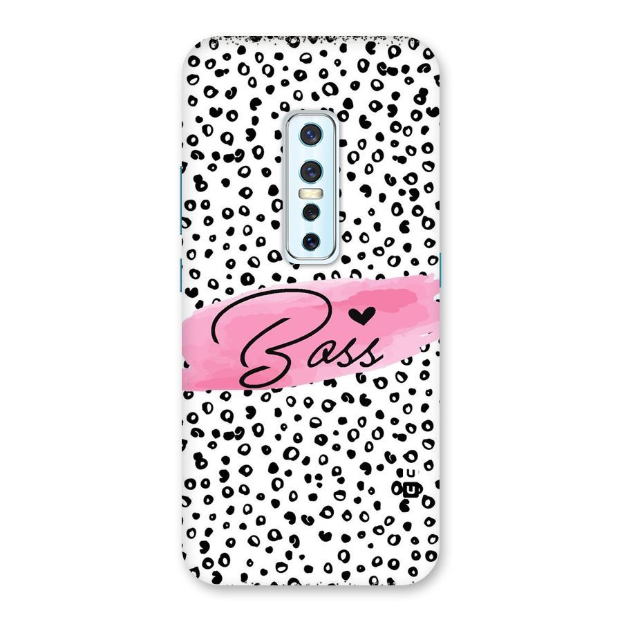 Polka Boss Back Case for Vivo V17 Pro