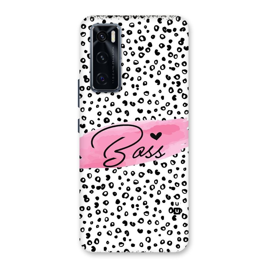 Polka Boss Back Case for Vivo V20 SE