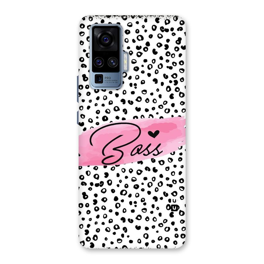 Polka Boss Back Case for Vivo X50 Pro
