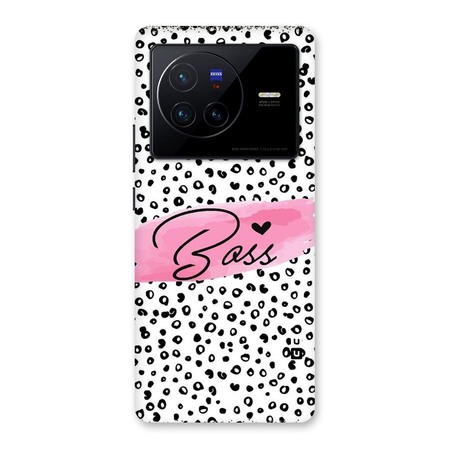 Polka Boss Back Case for Vivo X80