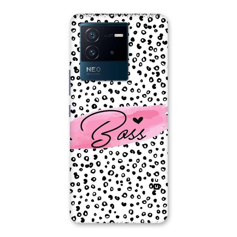 Polka Boss Back Case for Vivo iQOO Neo 6 5G