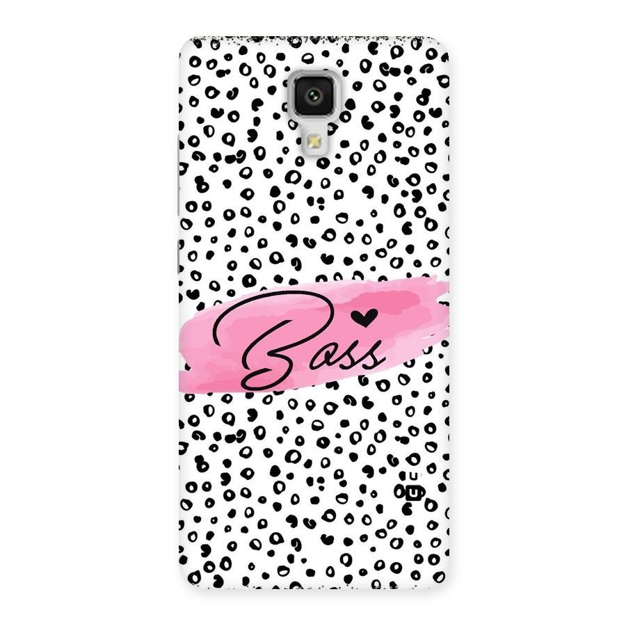 Polka Boss Back Case for Xiaomi Mi 4
