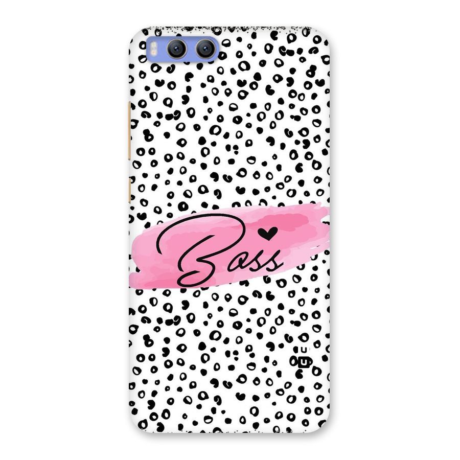 Polka Boss Back Case for Xiaomi Mi 6