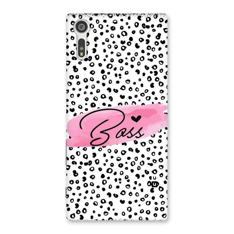 Polka Boss Back Case for Xperia XZ