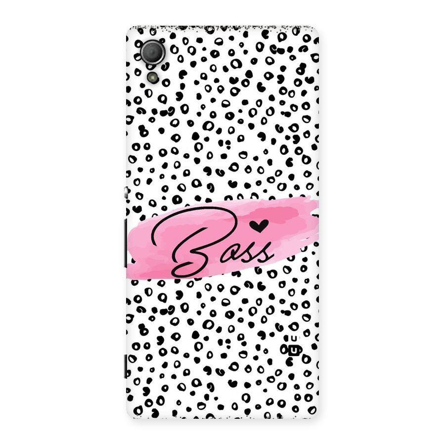 Polka Boss Back Case for Xperia Z4
